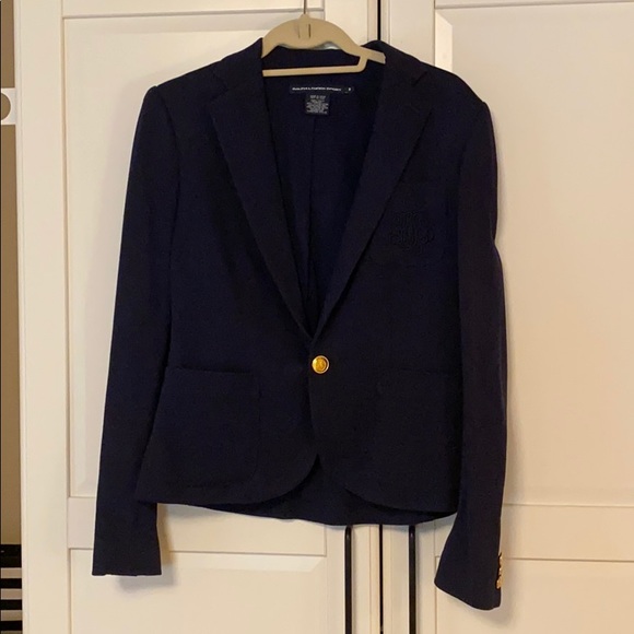 ralph lauren jersey blazer